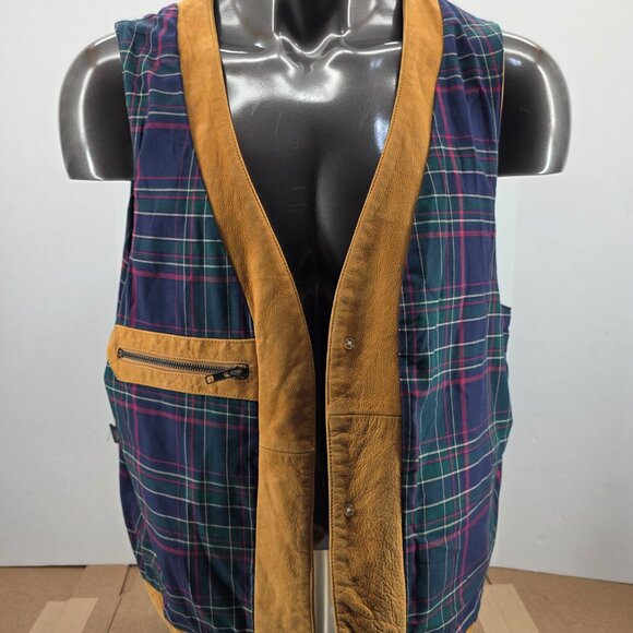 Willis & Geiger Outfitters Mens Vest Suede Leather Jacket Classic Western XL T - Picture 10 of 12